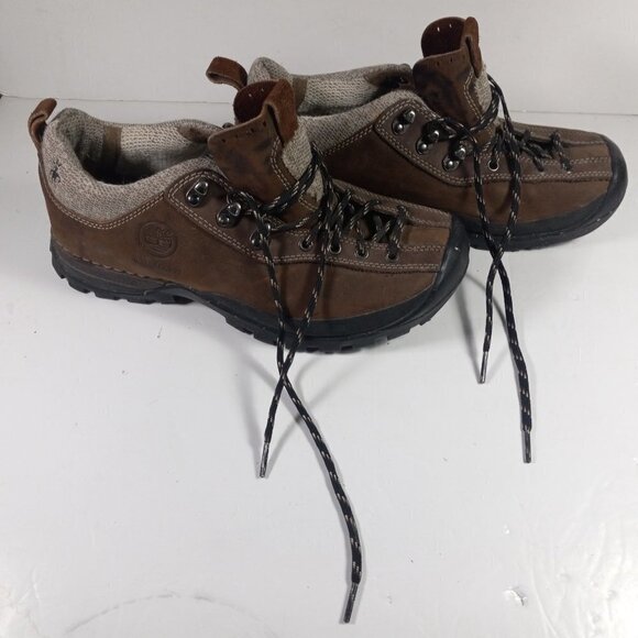 Timberland Hikers Smartwool Mens 8M Nubuck Ankle with Vibram Eco Step Outsole - Picture 6 of 16